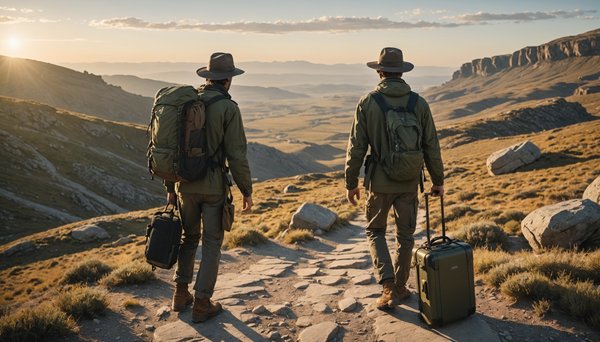 Comment transporter sa valise pendant des vacances nomades ?